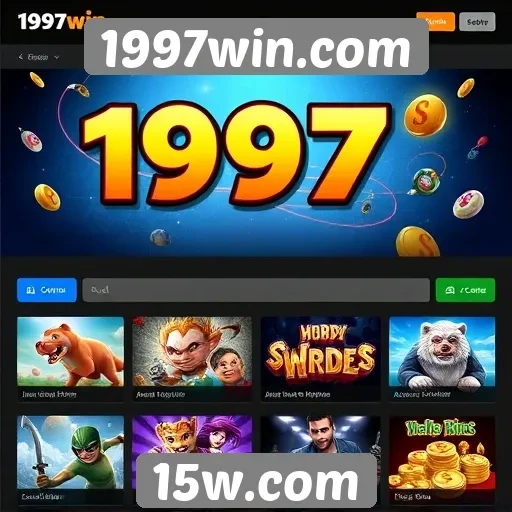 Visão geral dos jogos oferecidos em 1997win.com